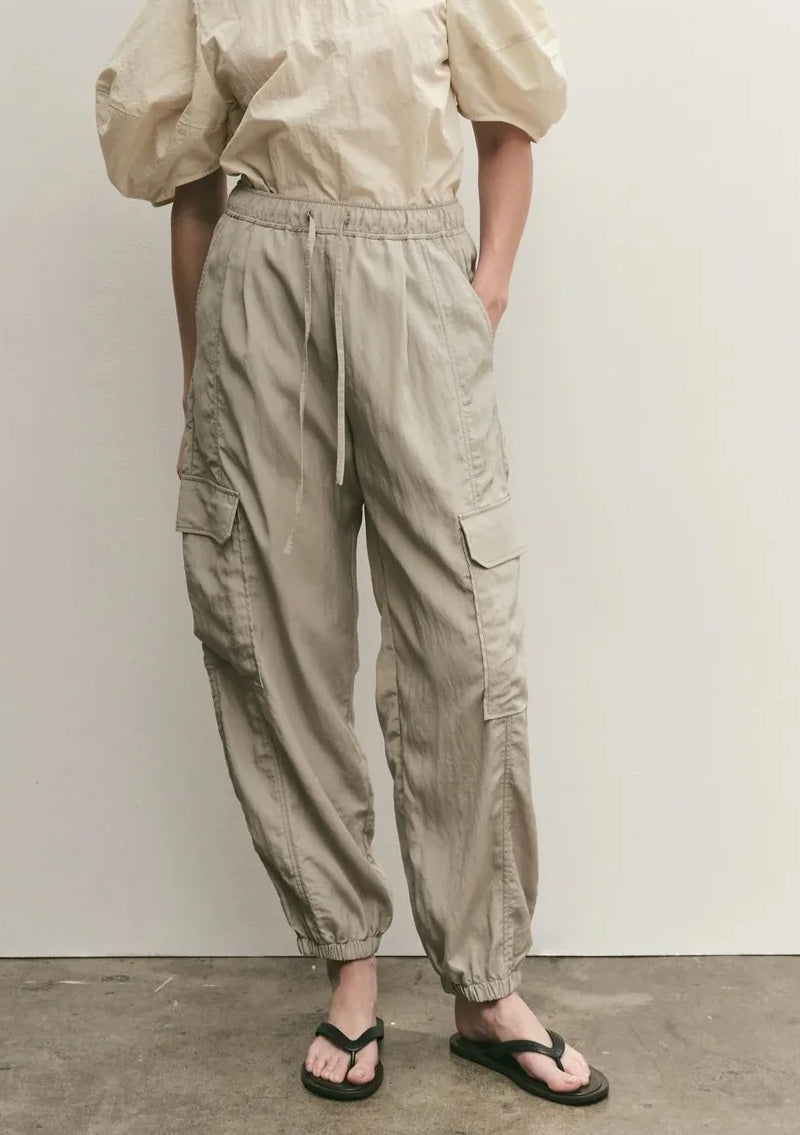 MIJEONG PARK LIGHTWEIGHT CARGO PANTS IN MINT