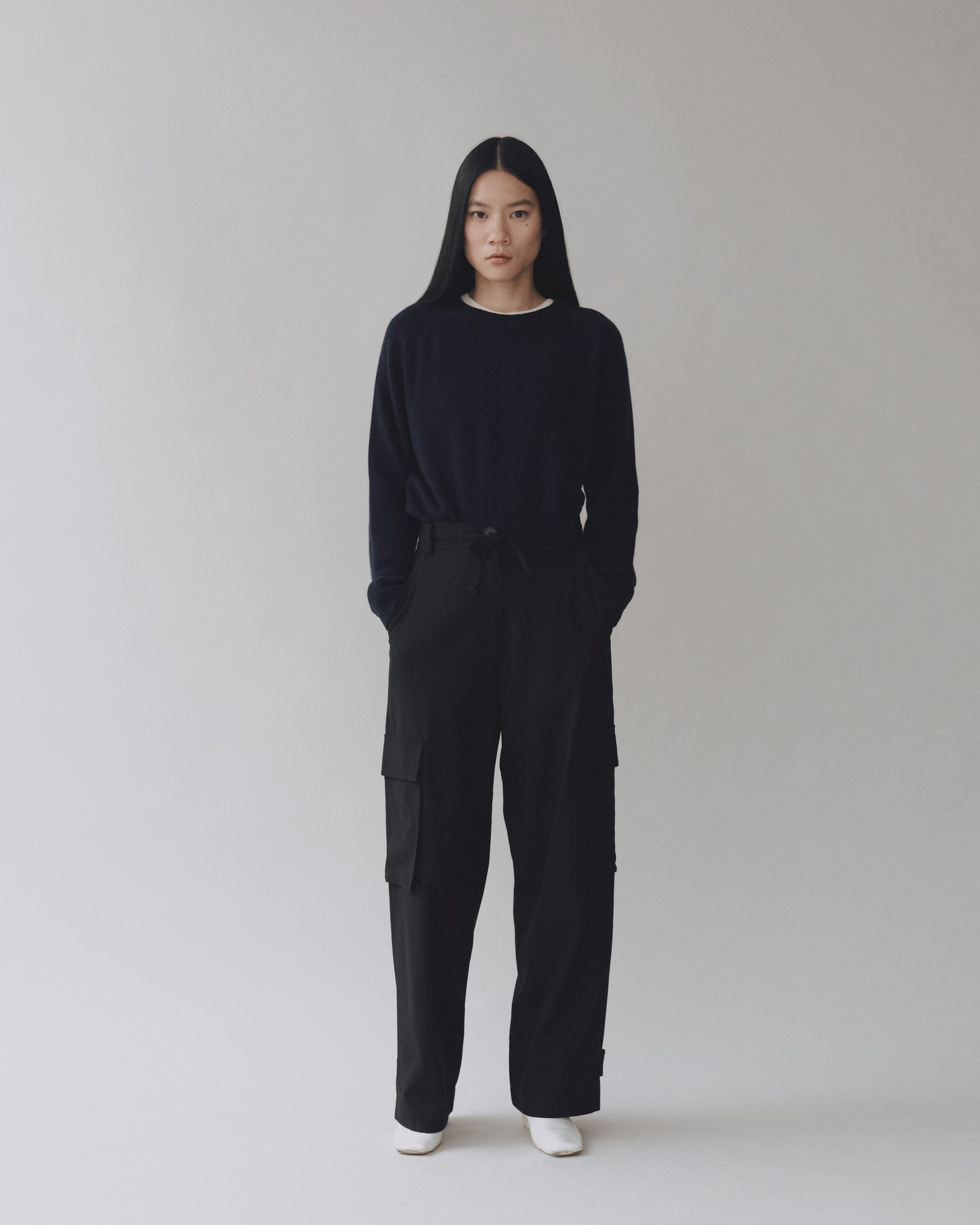 MIJEONG PARK WIDE LEG CARGO PANT