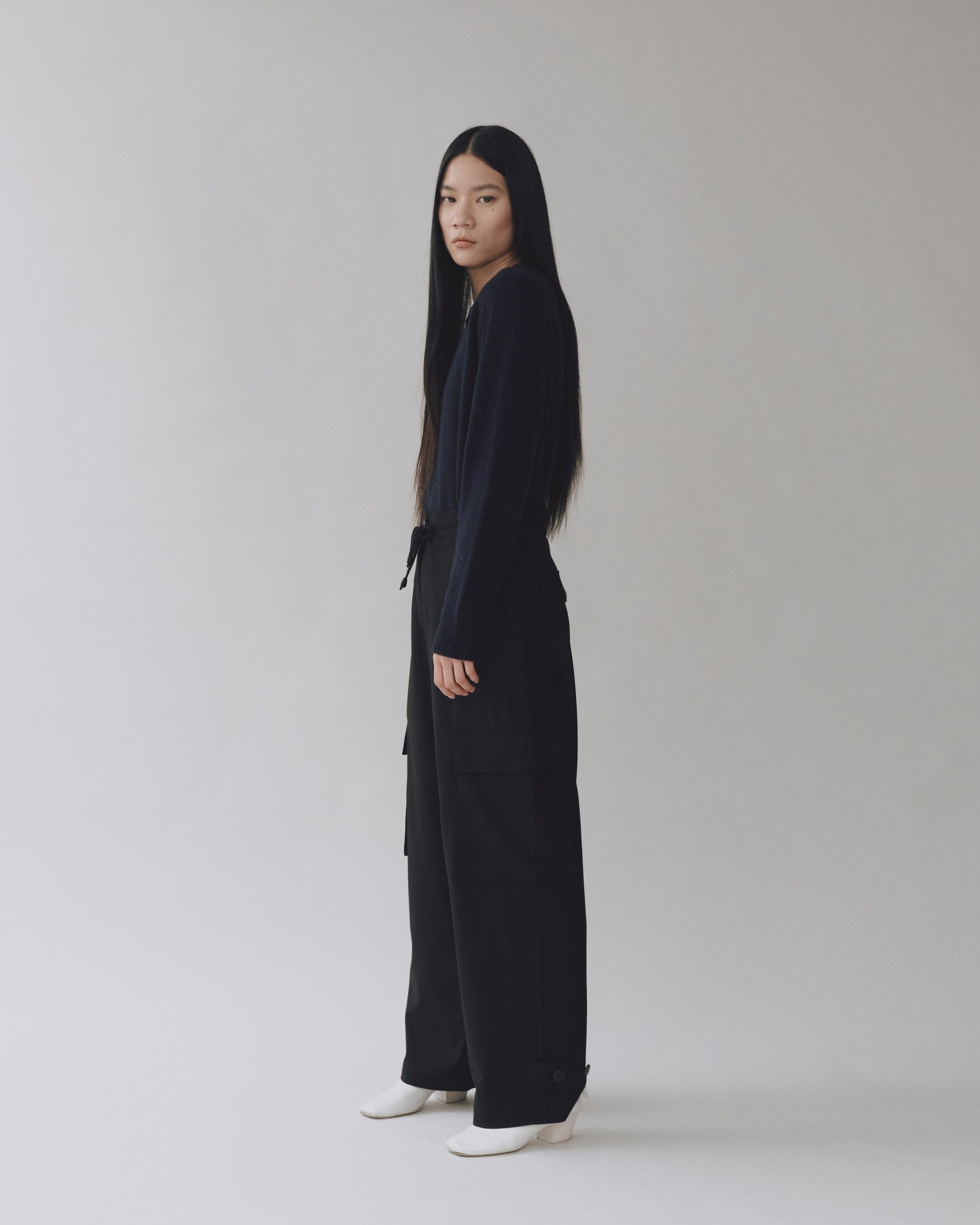 MIJEONG PARK WIDE LEG CARGO PANT