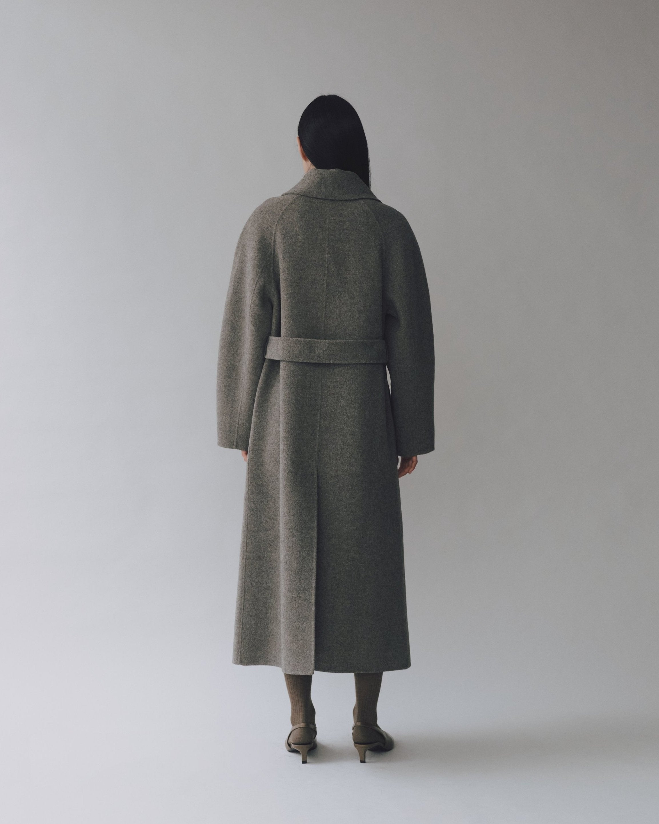 MIJEONG PARK HANDMADE LONG WOOL COAT