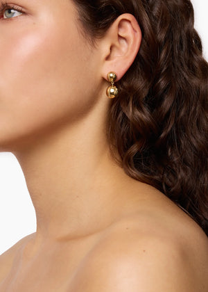 LIÉ STUDIO CAROLINE EARRINGS IN GOLD