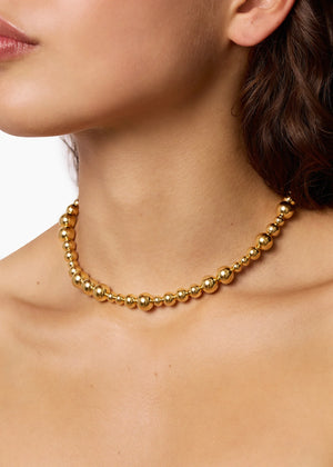 LIÉ STUDIO ELLY NECKLACE IN GOLD