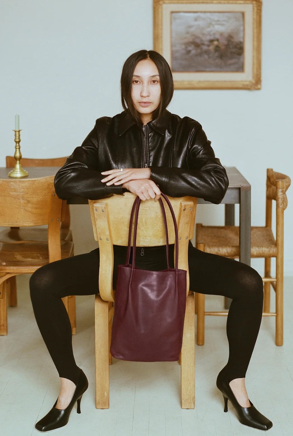 ARE STUDIO FRANCES BAG IN BORDEAUX