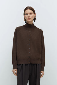 CORDERA MERINO WOOL BUTTONED SWEATER