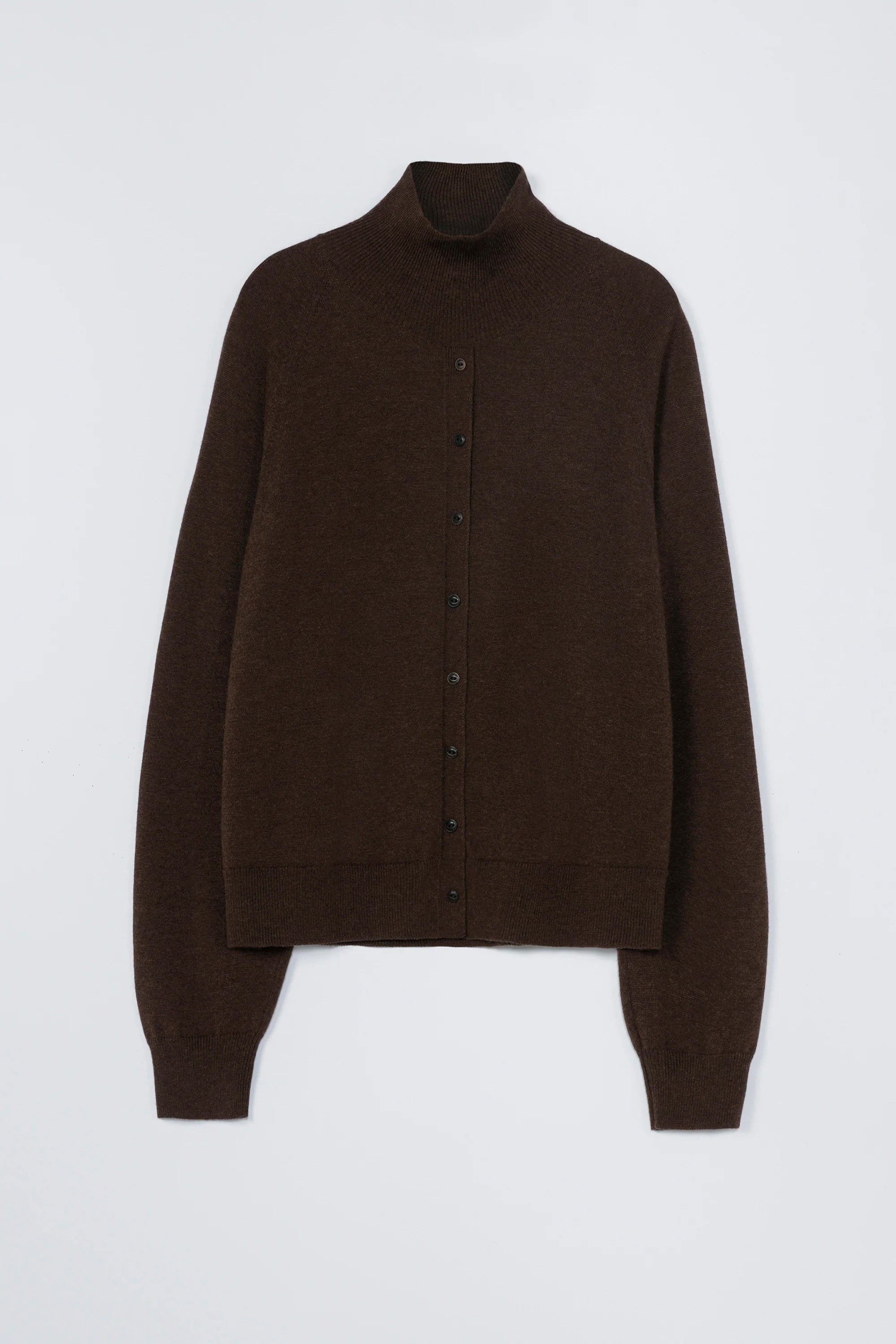 CORDERA MERINO WOOL BUTTONED SWEATER