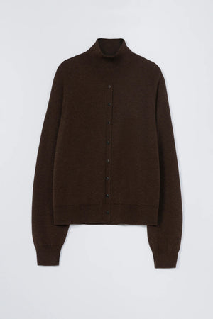 CORDERA MERINO WOOL BUTTONED SWEATER