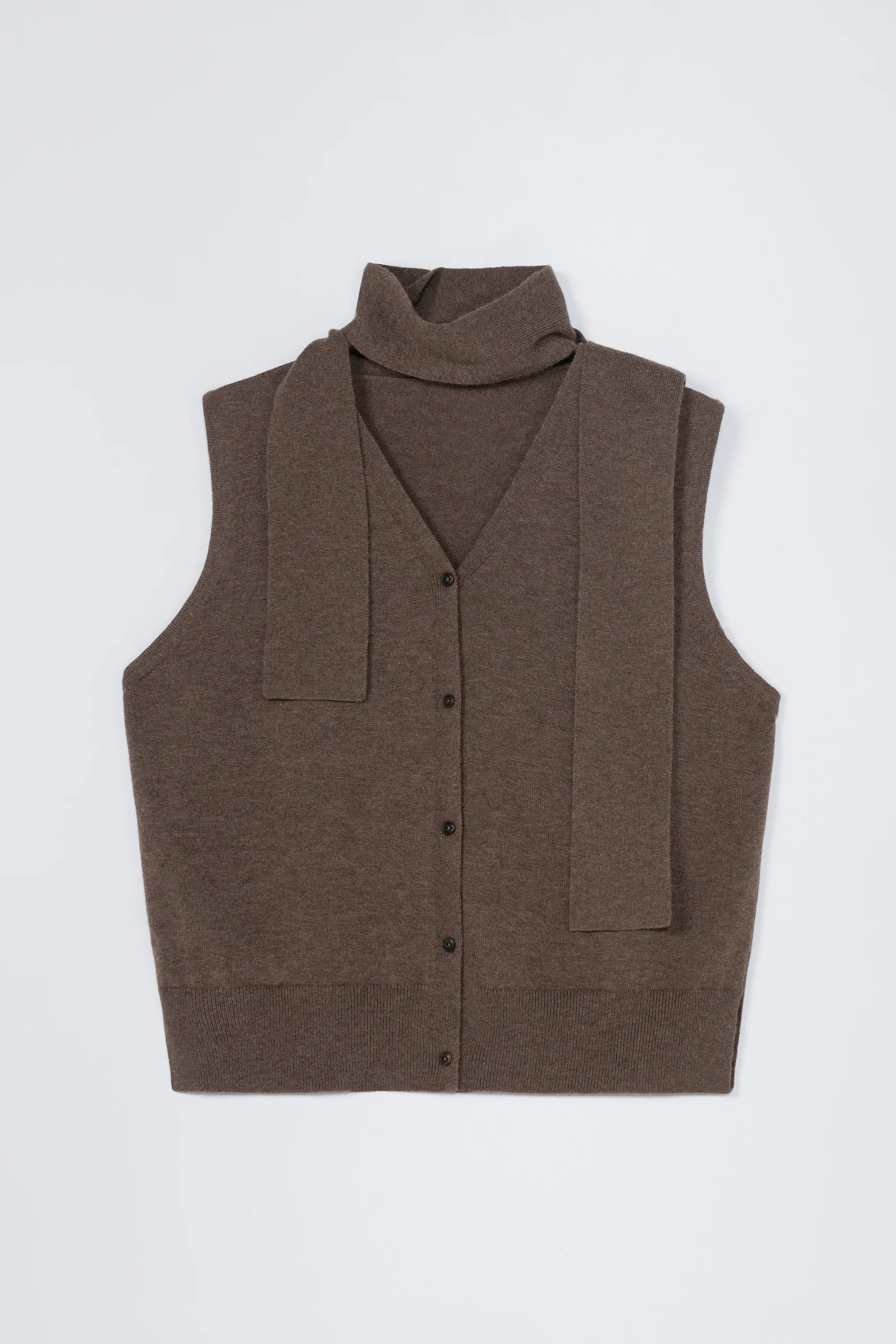 CORDERA MERINO WOOL LACE WAISTCOAT