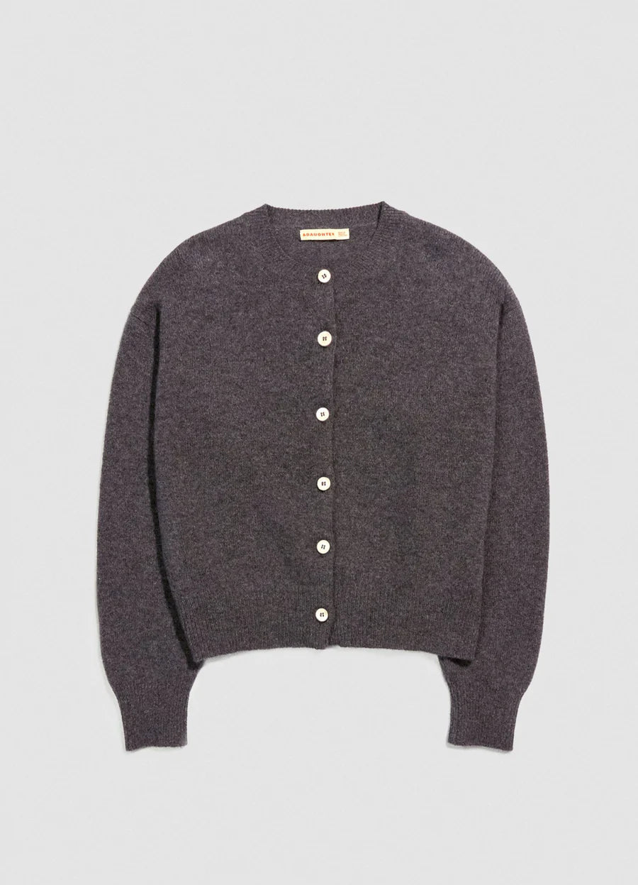 &DAUGHTER ADA CARDIGAN GREY
