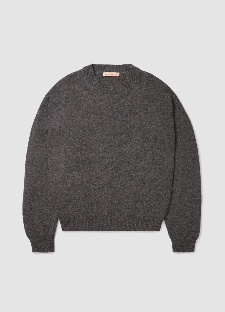 &DAUGHTER INNES SLOUCH CREWNECK GREY