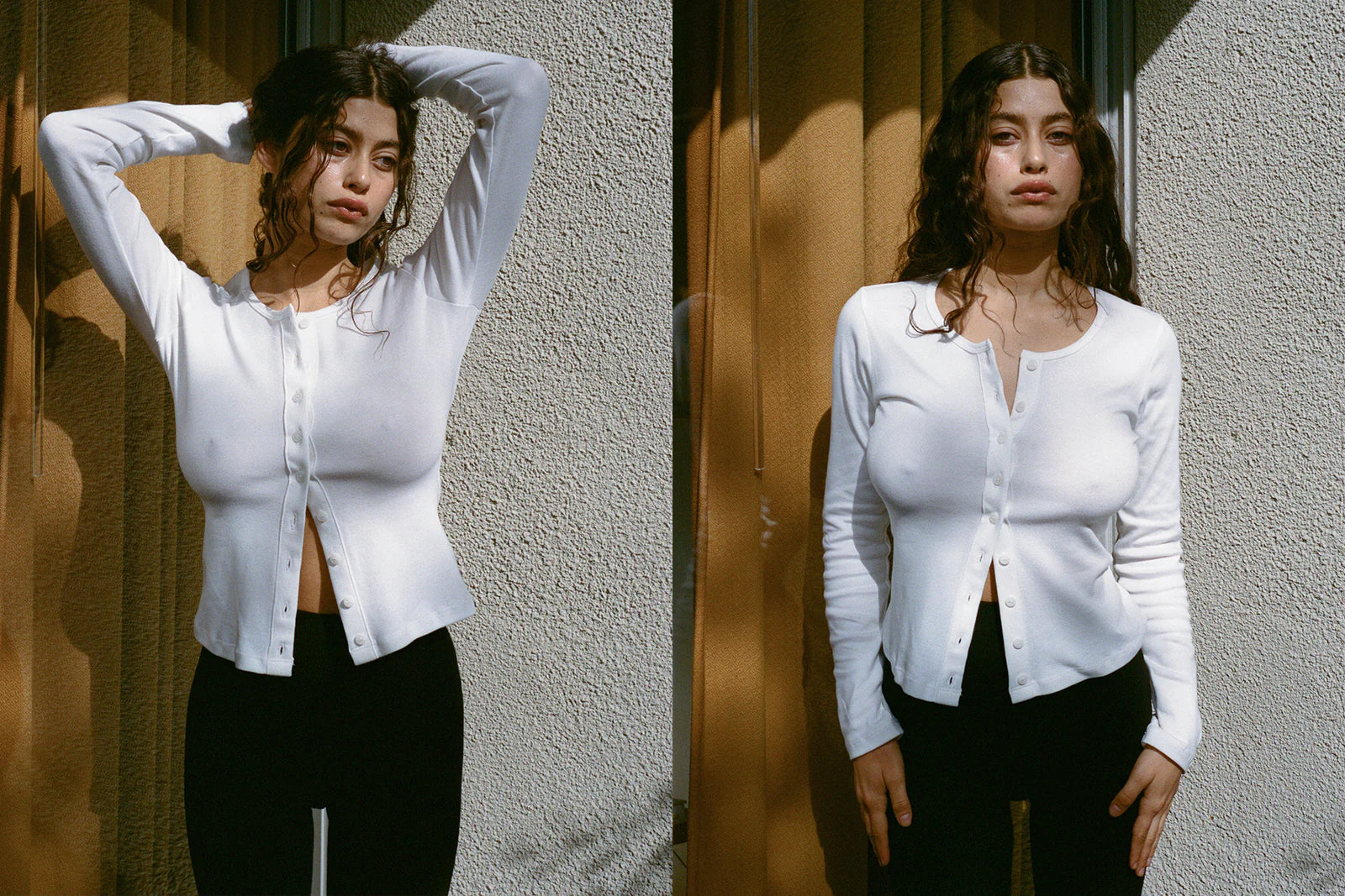 GIL RODRIGUEZ SOPHIE CARDIGAN IN WHITE