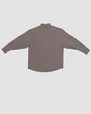 BASERANGE LOOSE OLE SHIRT IN FLANNEL