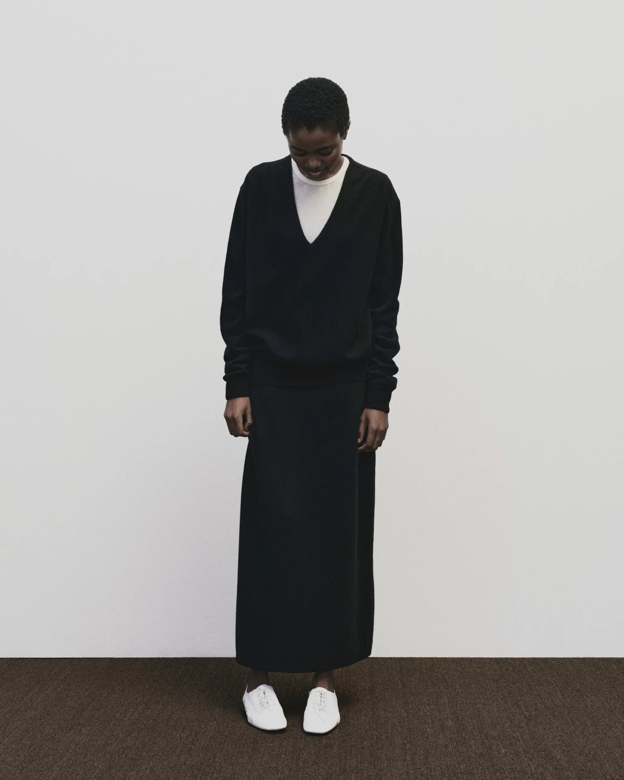 MIJEONG PARK CASHMERE BLEND KNIT SKIRT