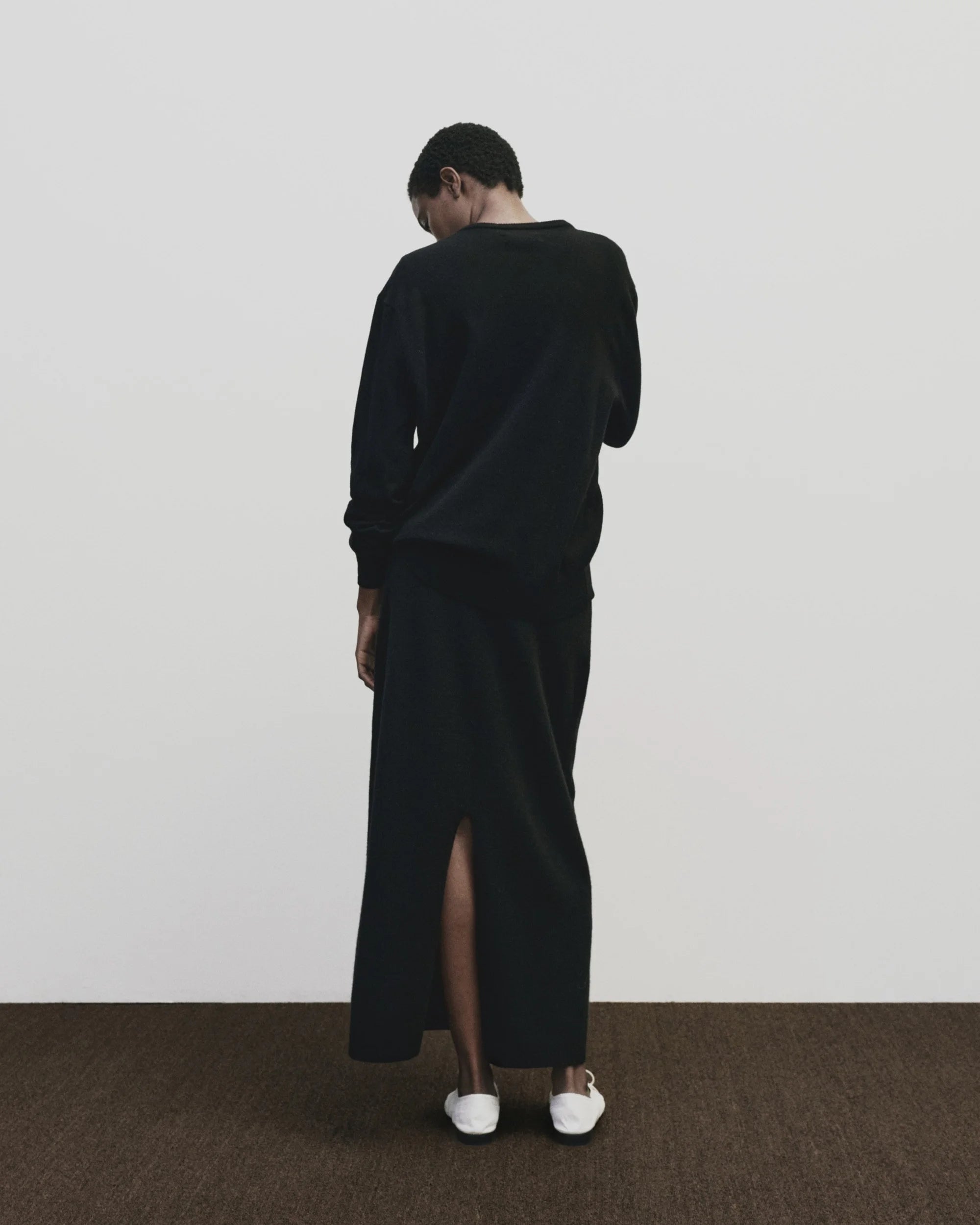 MIJEONG PARK CASHMERE BLEND KNIT SKIRT