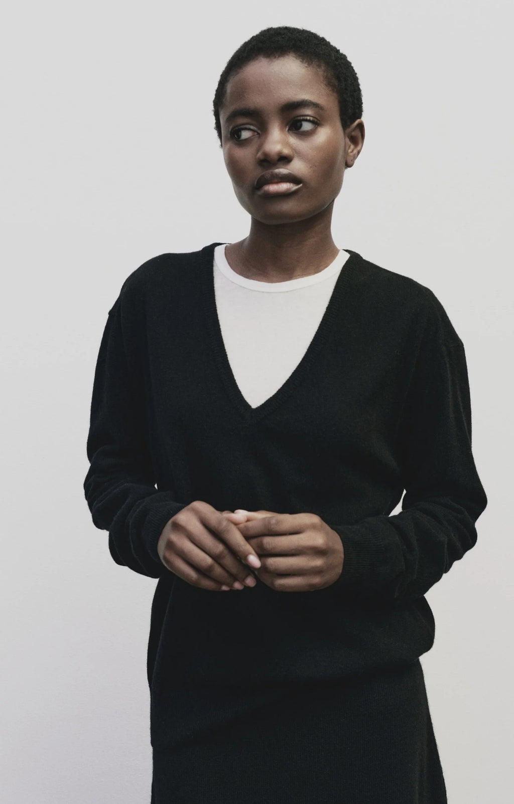 Mijeong Park Cashmere Blend V Neck
