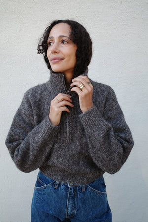 ROAM ESME SWEATER IN CHARCOAL