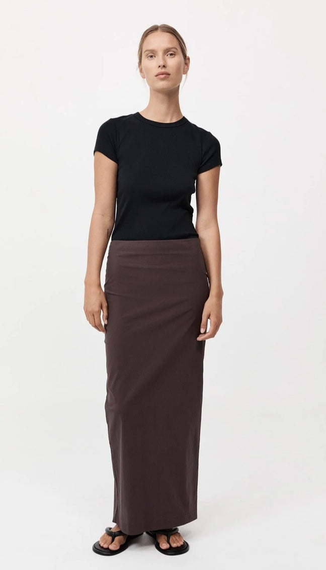 ST. AGNI MINIMAL COLUMN SKIRT