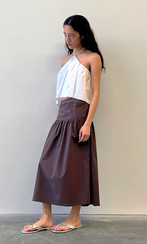 DEIJI STUDIOS BUTTON SKIRT