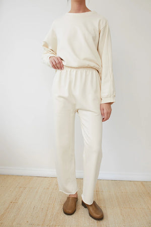 WOL HIDE EASY SWEATPANT IN NATURAL