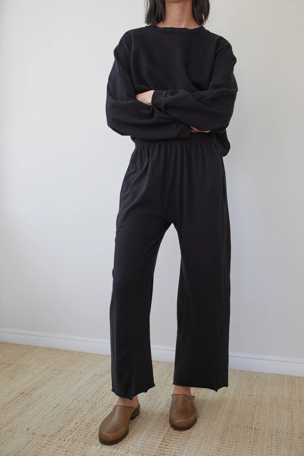 WOL HIDE EASY PANT IN NATURAL BLACK