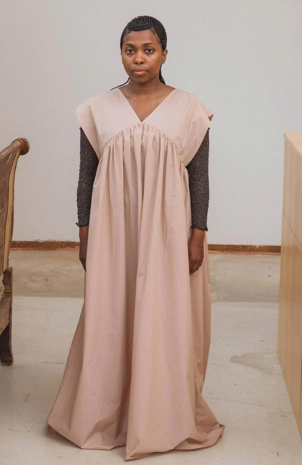 BASERANGE CABLE DRESS