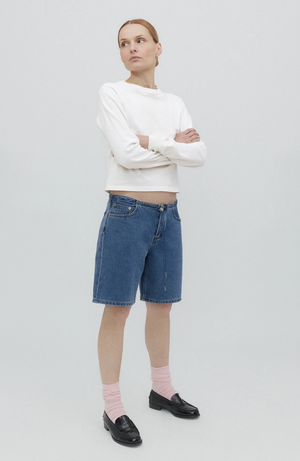 STILL HERE NEW YORK COOL SHORTS CLASSIC BLUE