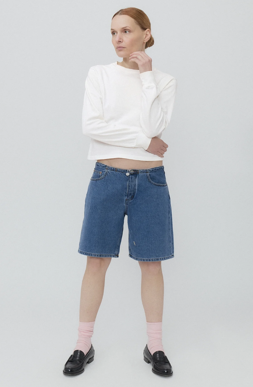 STILL HERE NEW YORK COOL SHORTS CLASSIC BLUE