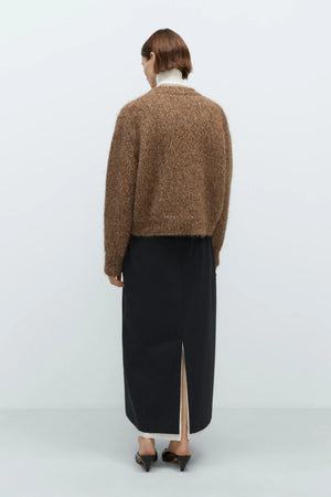 CORDERA CHUNKY SWEATER BROWN
