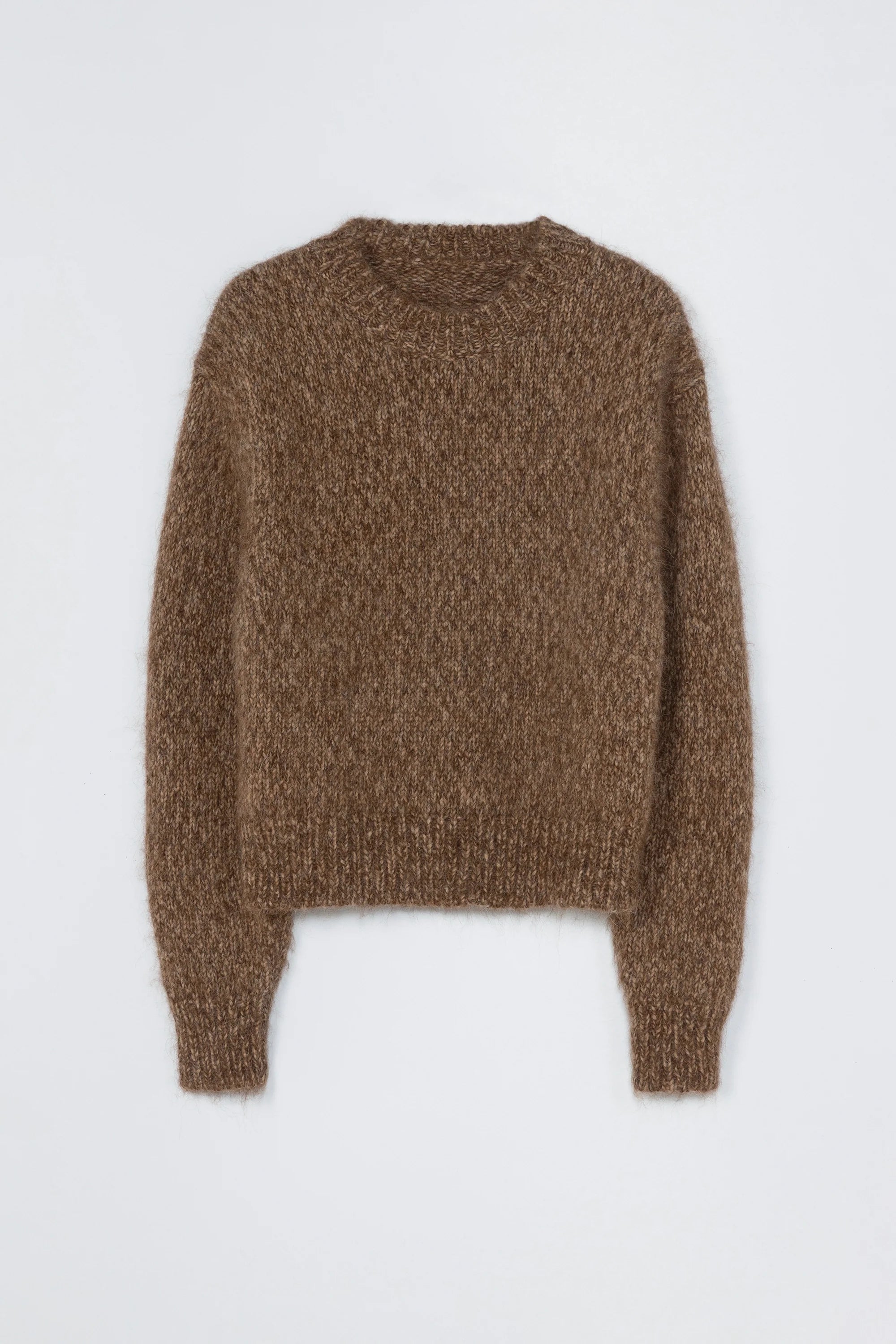 CORDERA CHUNKY SWEATER BROWN