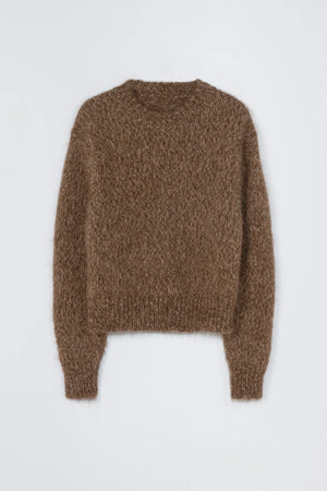 CORDERA CHUNKY SWEATER BROWN