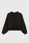 CORDERA COTTON & CASHMERE CARDIGAN DARK MOSS