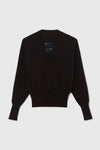 CORDERA MERINO & CASHMERE CARDIGAN BROWN