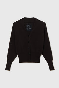 CORDERA MERINO & CASHMERE CARDIGAN BROWN