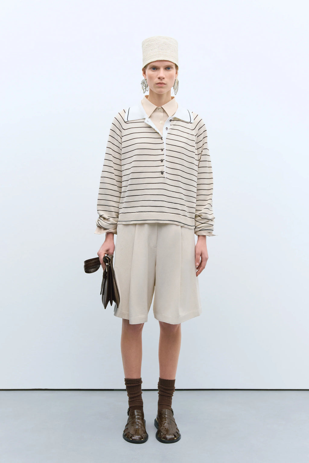 CORDERA ORGANIC COTTON STRIPED POLO