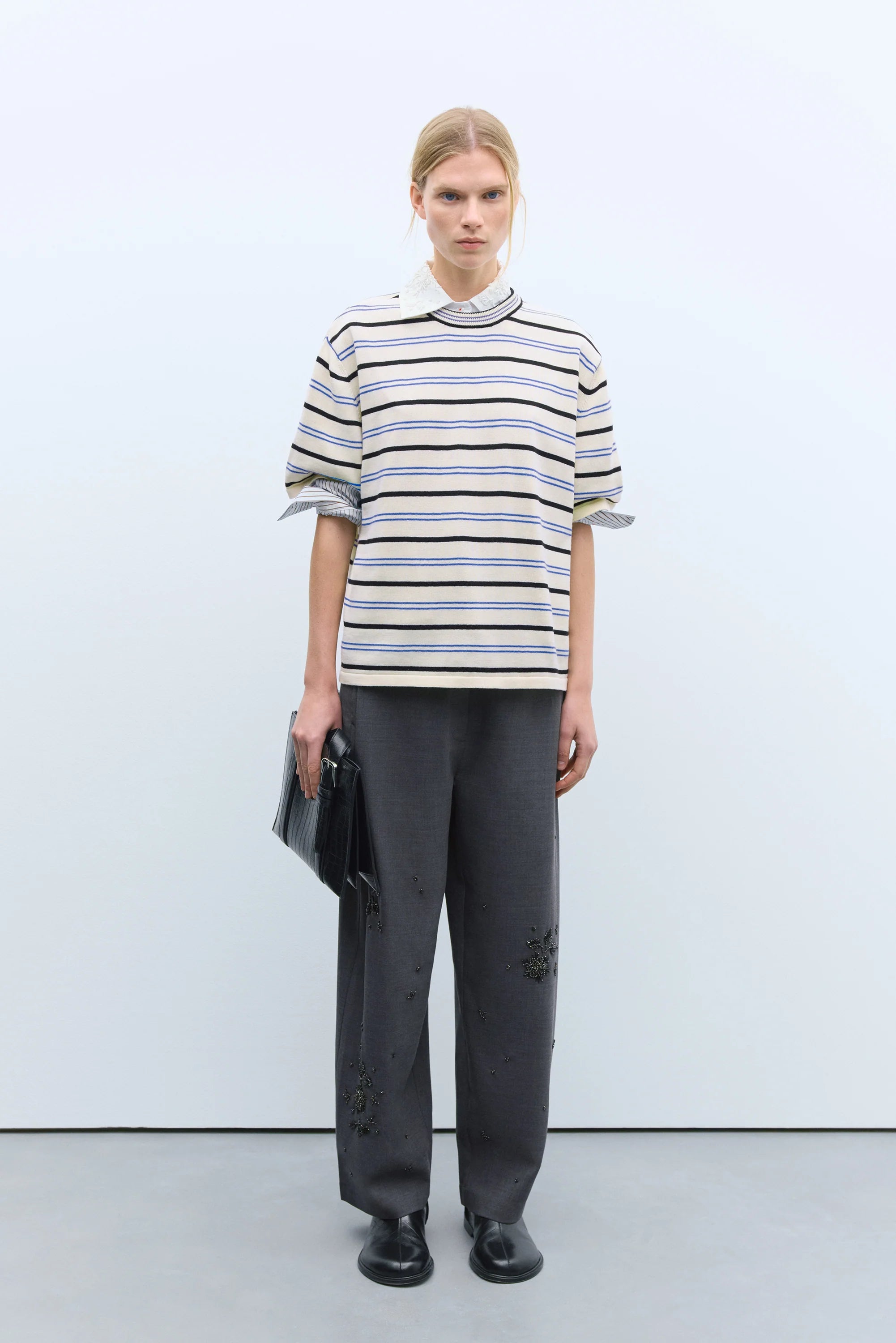 CORDERA ORGANIC COTTON STRIPED SHIRT