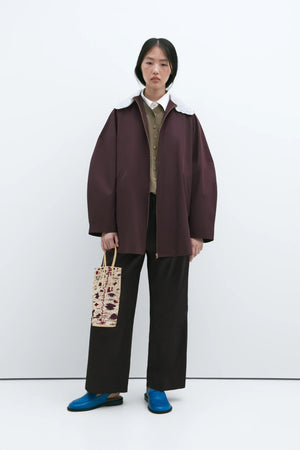 CORDERA COTTON & CASHMERE CARDIGAN IN TAUPE
