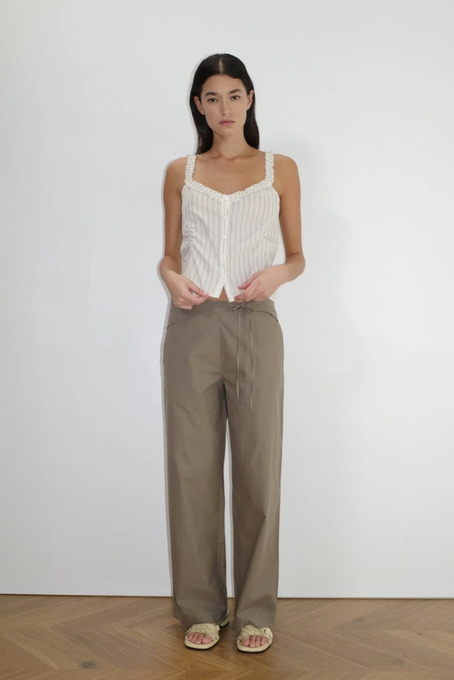 DEIJI STUDIOS RUFFLE BUTTON TOP
