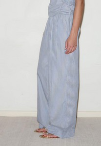 DEIJI EASE TROUSER GLACIER STRIPE