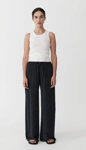 ST. AGNI RELAXED SILK PANTS